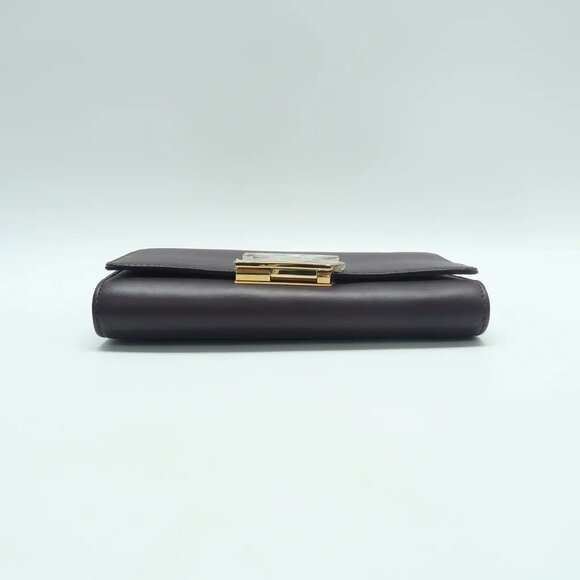 Louis Vuitton Chain Louise Purple Leather Shoulder Bag 922-041125 - Picture 4 of 11